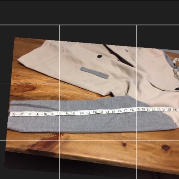 Gray Beige Coat - Picture 7 of 8